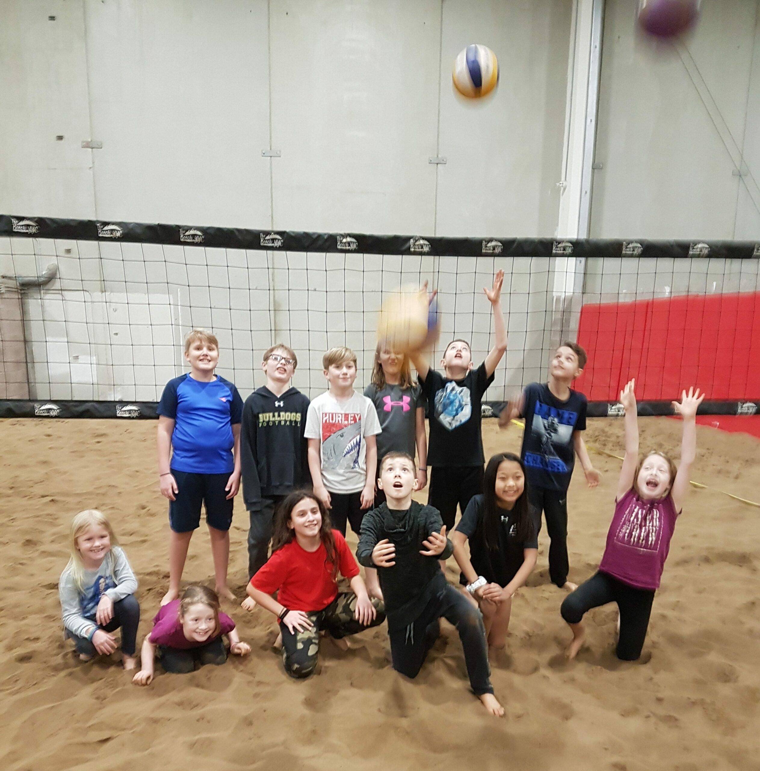 beach volleyball for kids
