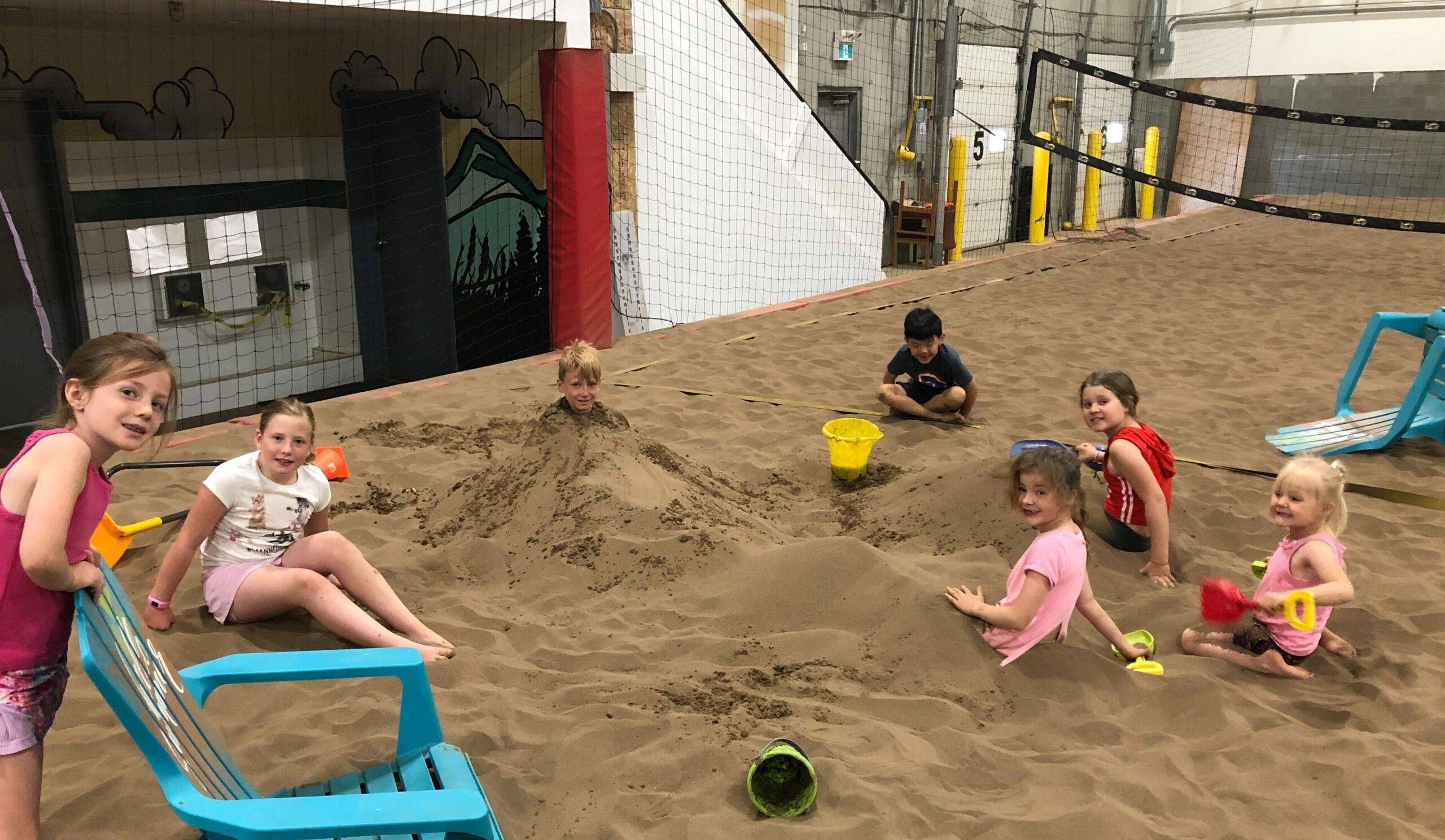kids beach activities calgary